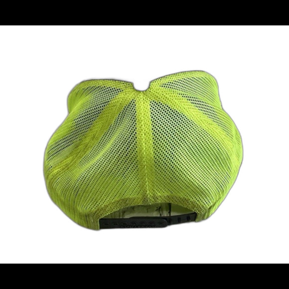 Richardson Cap Hat Unisex Snapback Color Gray Yellow Dock & Decoy Truckers - Picture 5 of 7